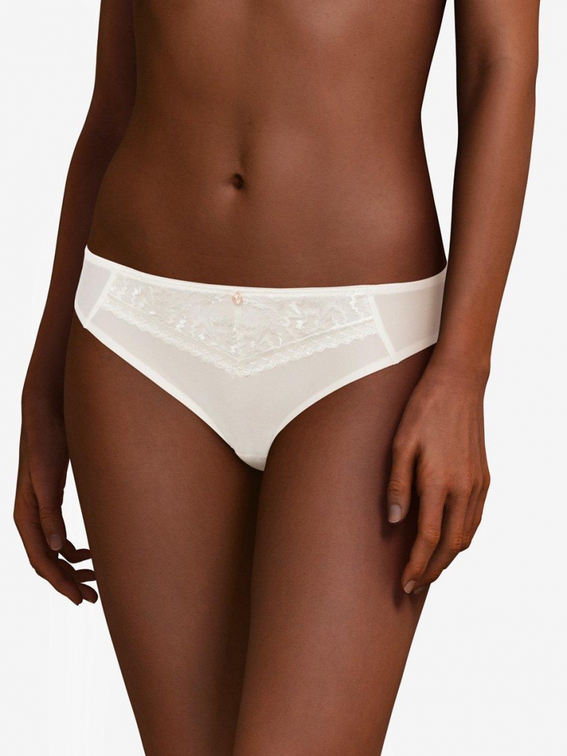 Chantelle Every Curve Bikini Panties Milk | USA 2068JJE