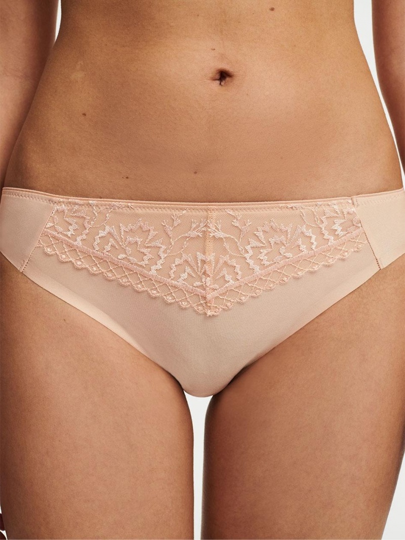 Chantelle Every Curve Bikini Panties Nude Blush | USA 2073CEI