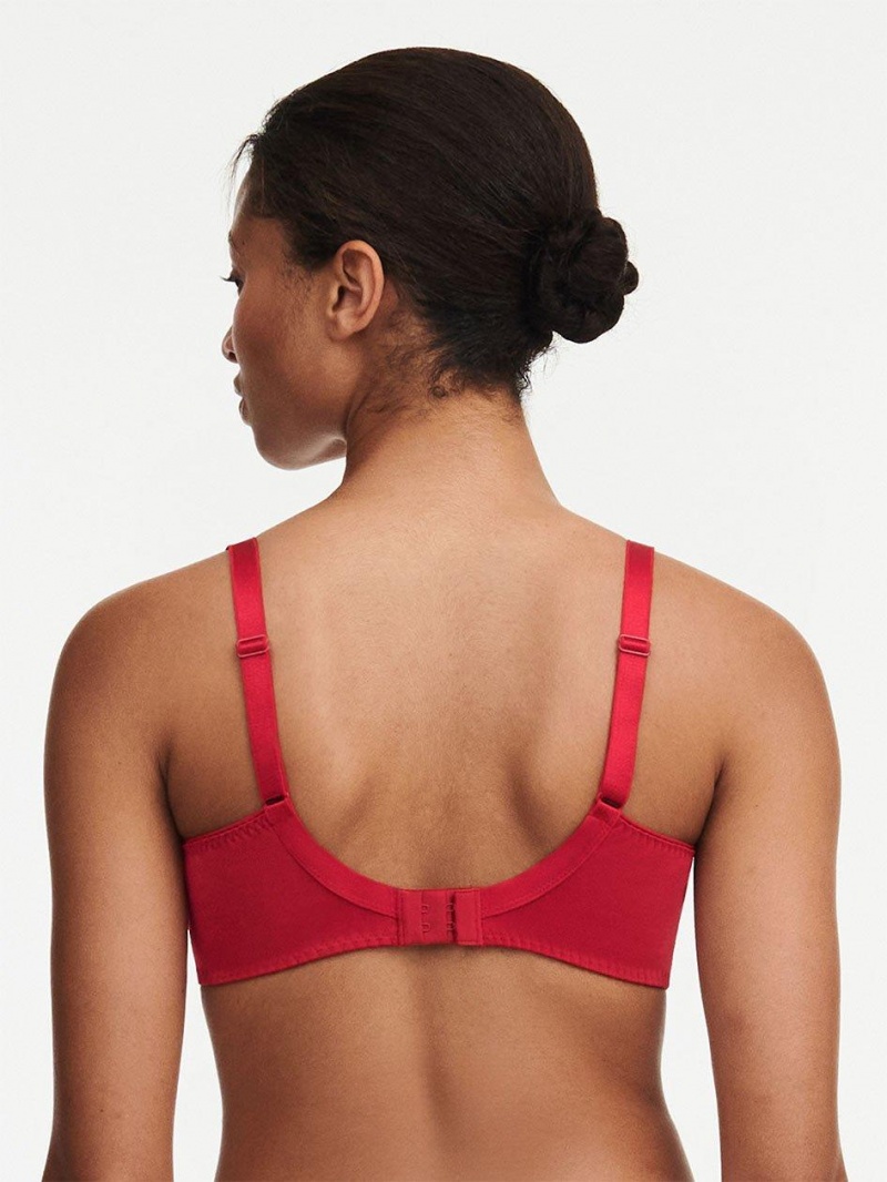 Chantelle Every Curve Full Coverage Unlined Bras Scarlet/Peach | USA 1376QZD