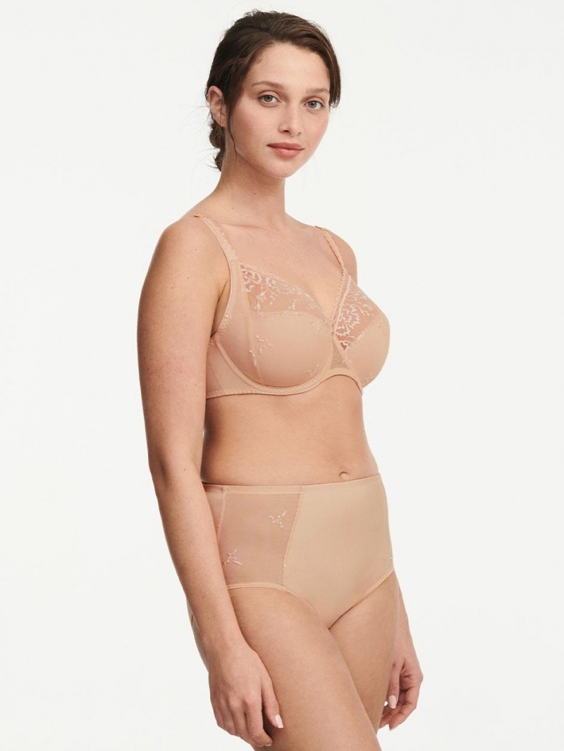 Chantelle Every Curve Full Coverage Unlined Bras Nude Blush | USA 1486UTL