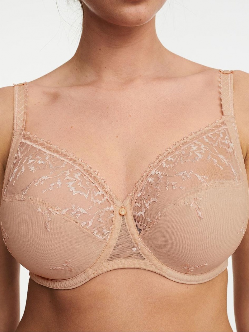 Chantelle Every Curve Full Coverage Unlined Bras Nude Blush | USA 1486UTL