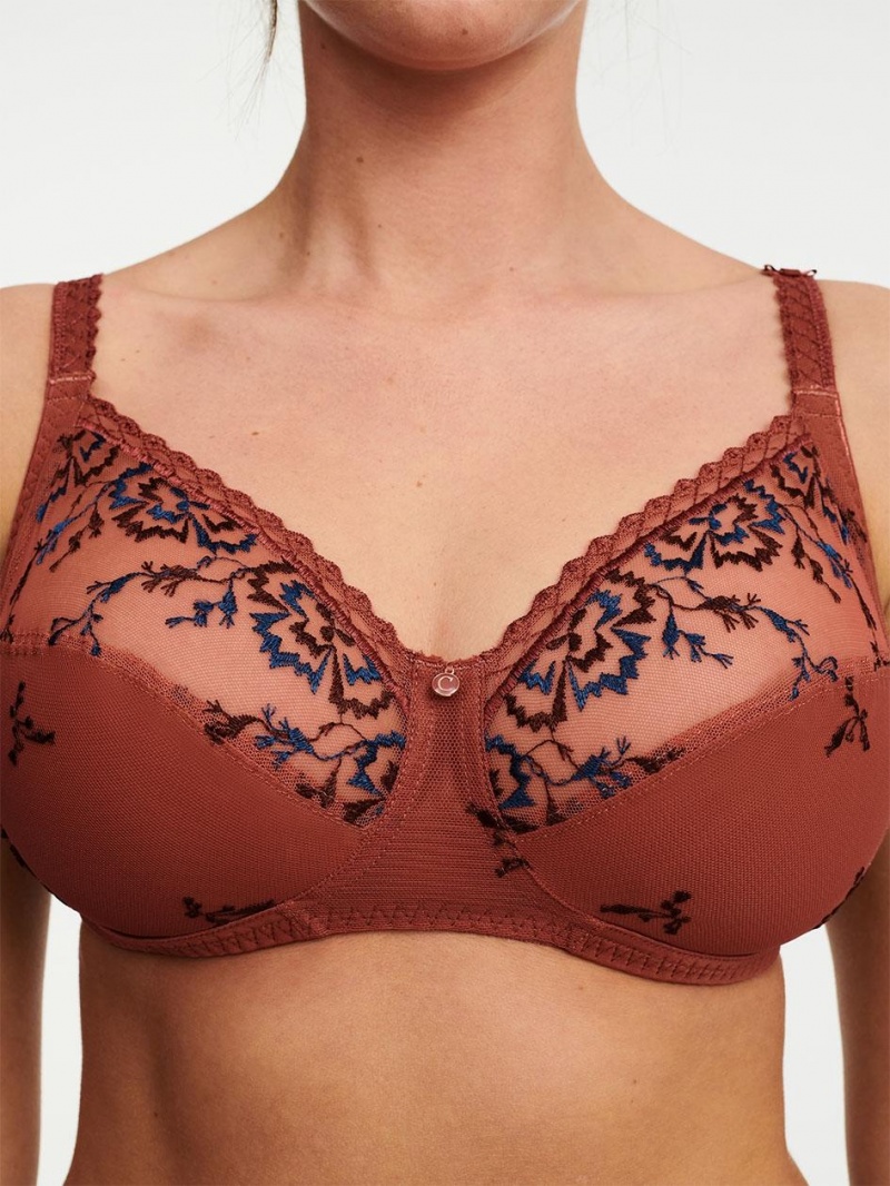 Chantelle Every Curve Full Coverage Wireless Bras Amber Multi | USA 1305ISZ