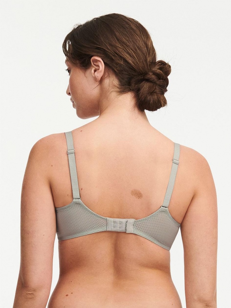 Chantelle Fleurs Demi Bras Green Tea | USA 2285MAS