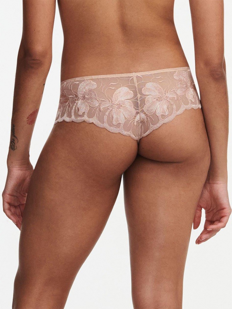 Chantelle Fleurs Hipster Panties Sugar | USA 2512CET