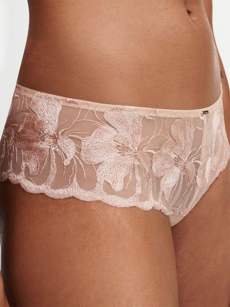 Chantelle Fleurs Hipster Panties Sugar | USA 2512CET