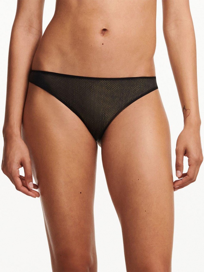 Chantelle Gold X Tanga Panties Golden Snake | USA 2406BCE