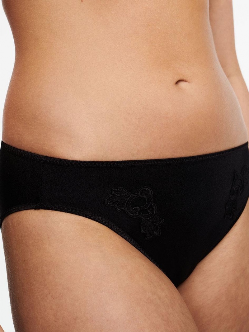 Chantelle Hedona Bikini Panties Black | USA 1775PQC