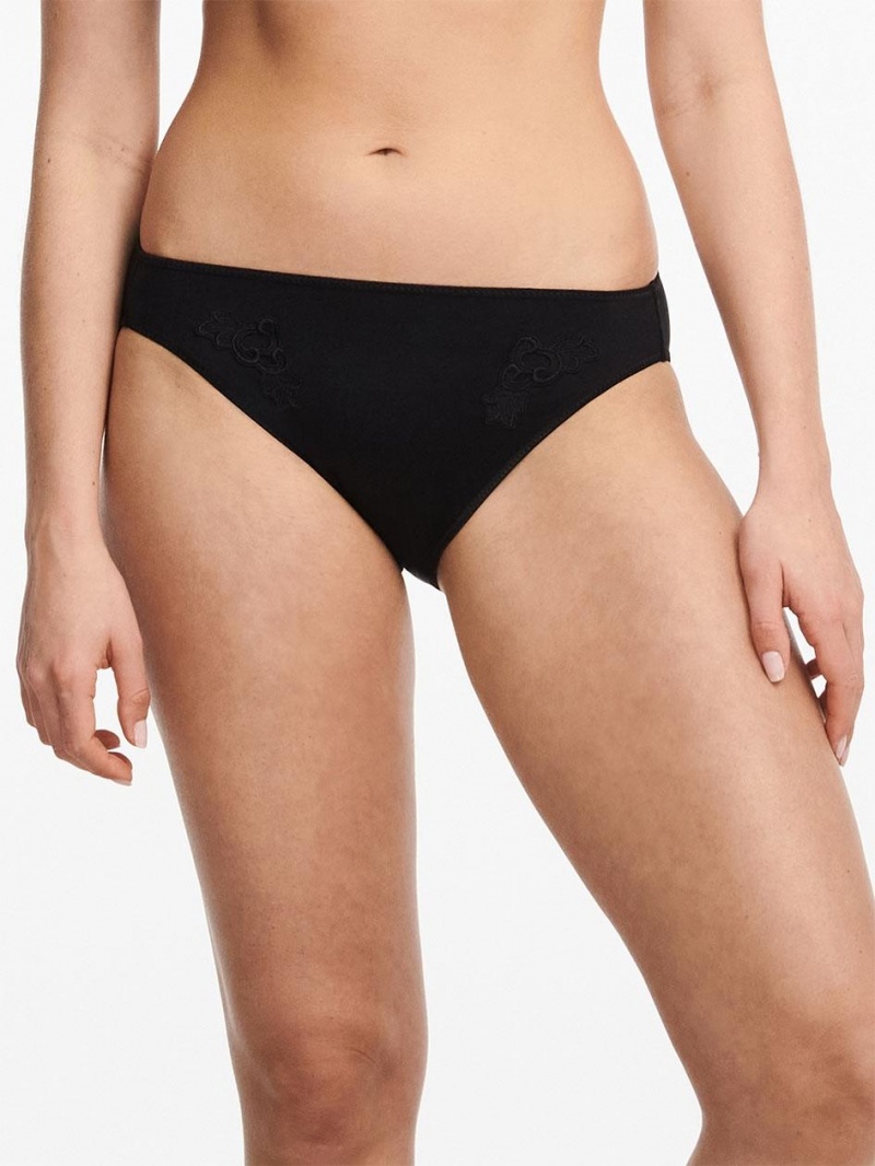 Chantelle Hedona Bikini Panties Black | USA 1775PQC