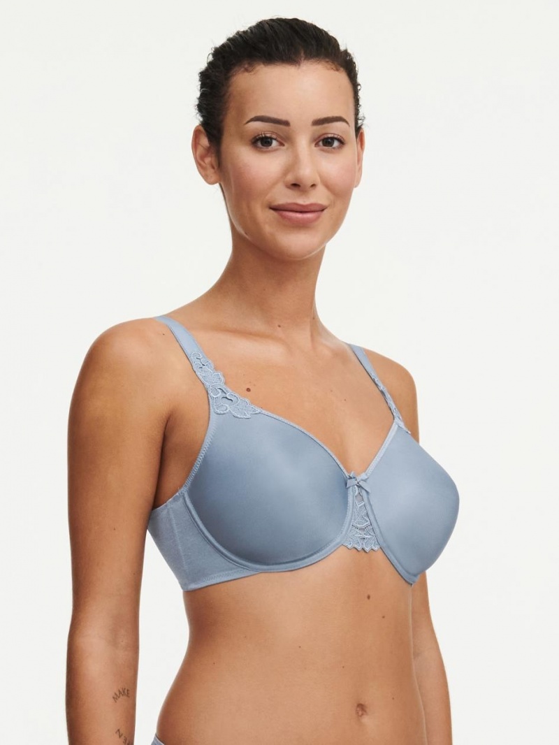 Chantelle Hedona Seamless Unlined Minimizer Bras Grey Mist | USA 1264LHT