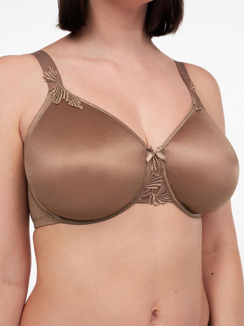 Chantelle Hedona Seamless Unlined Minimizer Bras Terracotta | USA 1269BCP