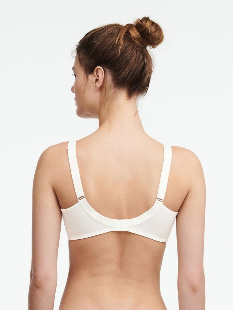 Chantelle Hedona Seamless Unlined Minimizer Bras Ivory | USA 1539ISZ