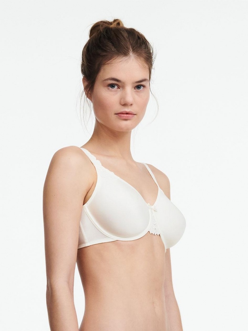 Chantelle Hedona Seamless Unlined Minimizer Bras Ivory | USA 1539ISZ