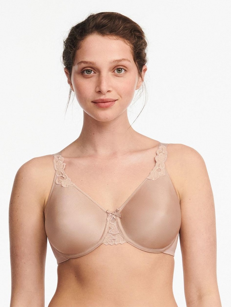 Chantelle Hedona Seamless Unlined Minimizer Bras Nude Nutmeg | USA 1555BCP