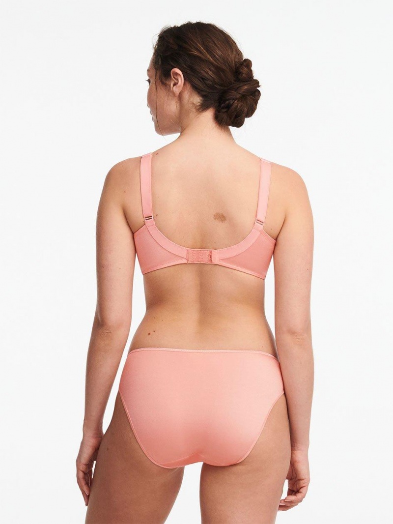 Chantelle Hedona Seamless Unlined Minimizer Bras Candlelight Peach | USA 1603ZGY