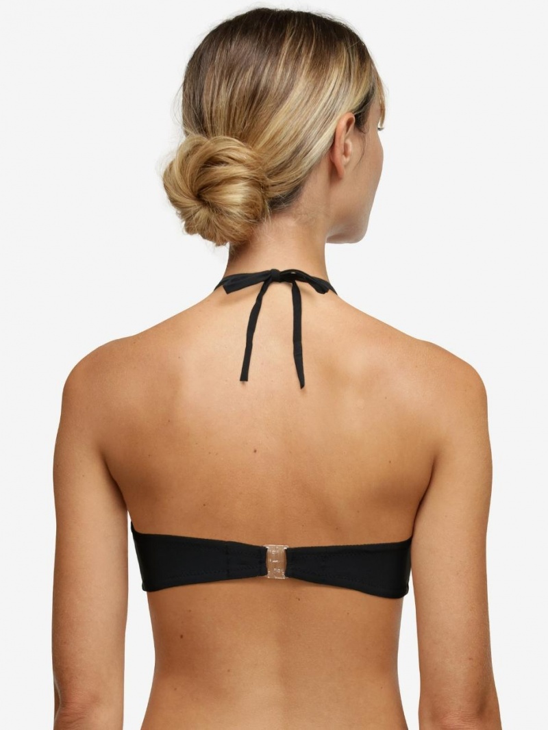 Chantelle Inspire Bandeau Top Swim Black | USA 2552ISL