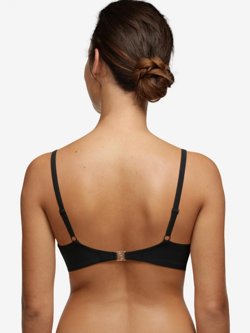 Chantelle Inspire Full Coverage Underwire Top Swim Black | USA 2550PQJ