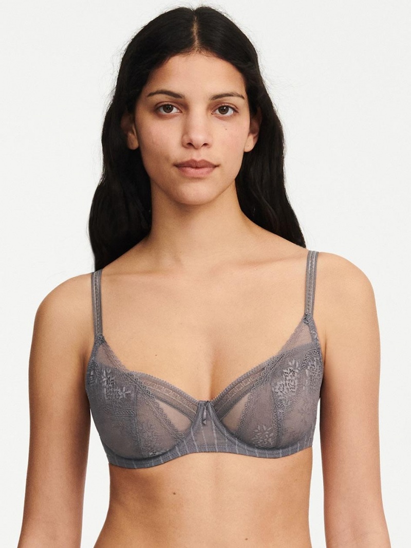 Chantelle Maddie Demi, Passionata designed by CL Bras Brownish Grey | USA 2134TVJ