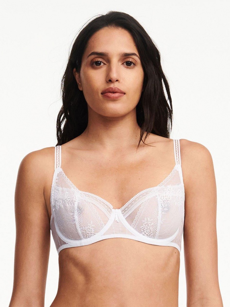 Chantelle Maddie Demi, Passionata designed by CL Bras White | USA 2218APV