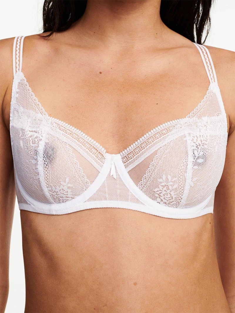 Chantelle Maddie Demi, Passionata designed by CL Bras White | USA 2218APV