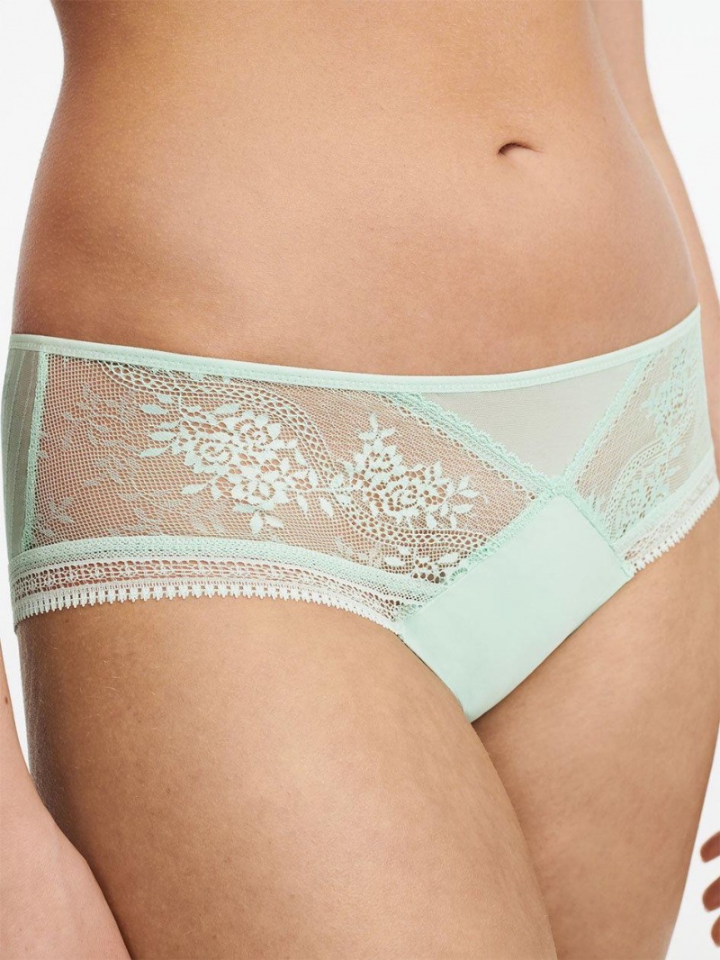 Chantelle Maddie Hipster, Passionata designed by CL Panties Nile Green | USA 2431NBW