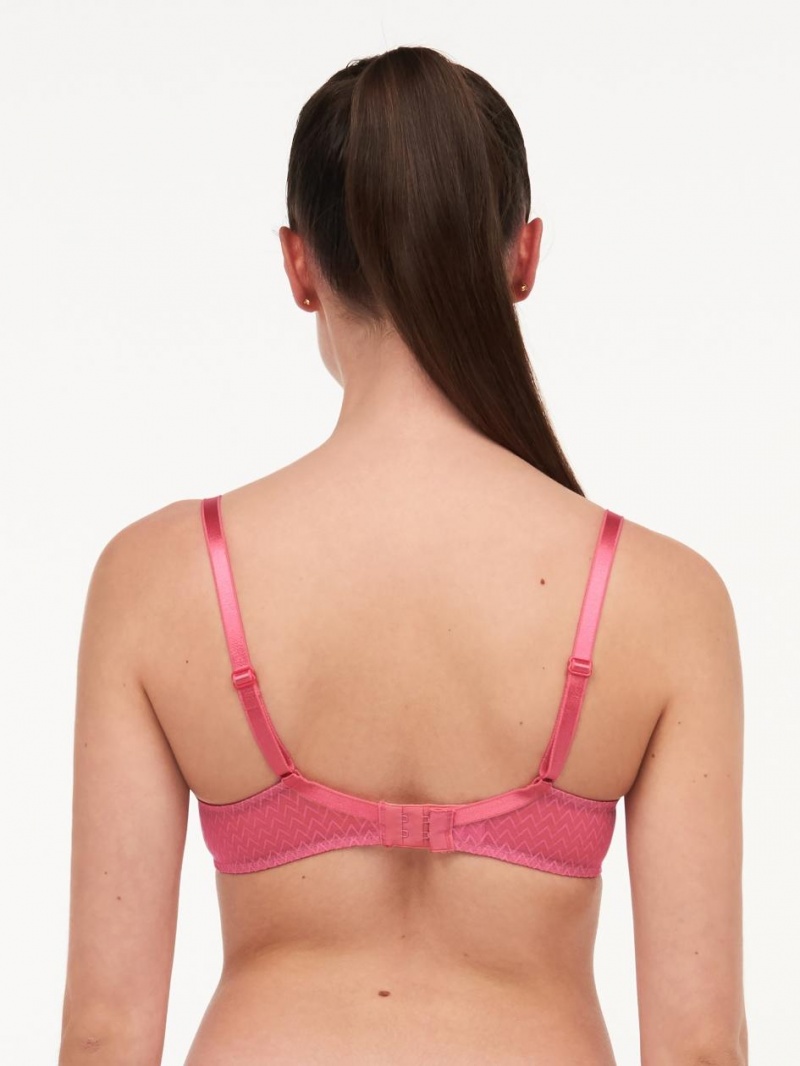 Chantelle Manhattan Plunge T-Shirt, Passionata designed by CL Bras Love Pink | USA 1196EXG