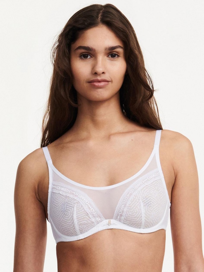 Chantelle Modern Support Underwired Top Bras White | USA 1165BCP