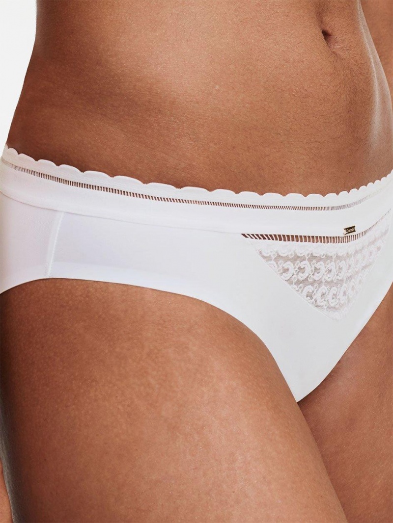 Chantelle Monogram Bikini Panties White | USA 2459VDR