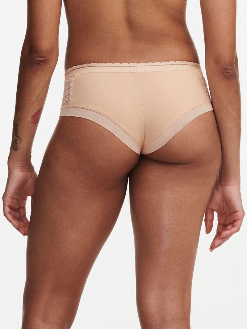 Chantelle Monogram Hipster Panties Nude Blush | USA 2417DNF