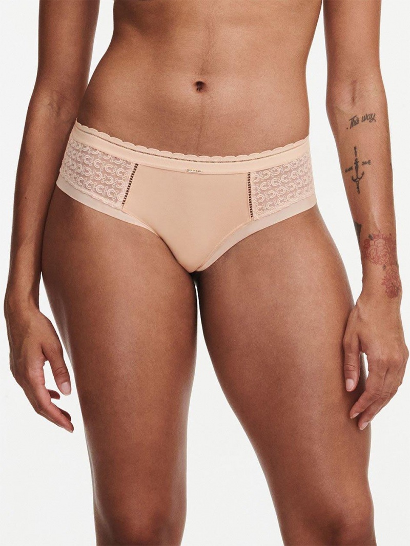 Chantelle Monogram Hipster Panties Nude Blush | USA 2417DNF