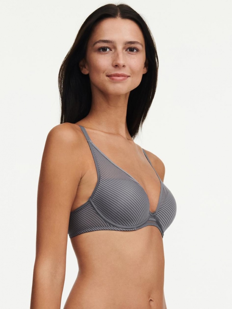 Chantelle Nais Plunge Contour, Passionata designed by CL Bras Silver | USA 1185KIR