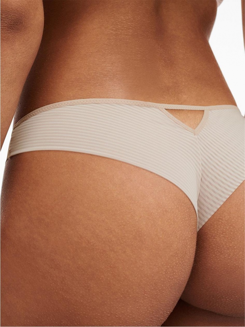 Chantelle Nais Tanga, Passionata designed by CL Panties Nude Cappuccino | USA 1641YUK