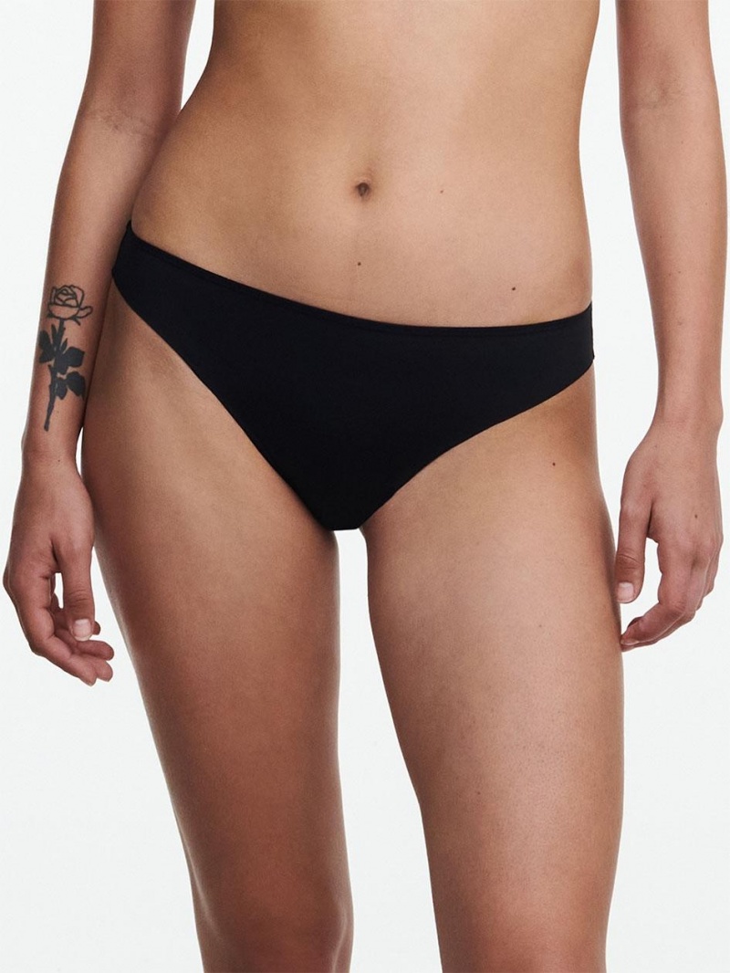 Chantelle Nais Tanga, Passionata designed by CL Panties Black | USA 1711BCP