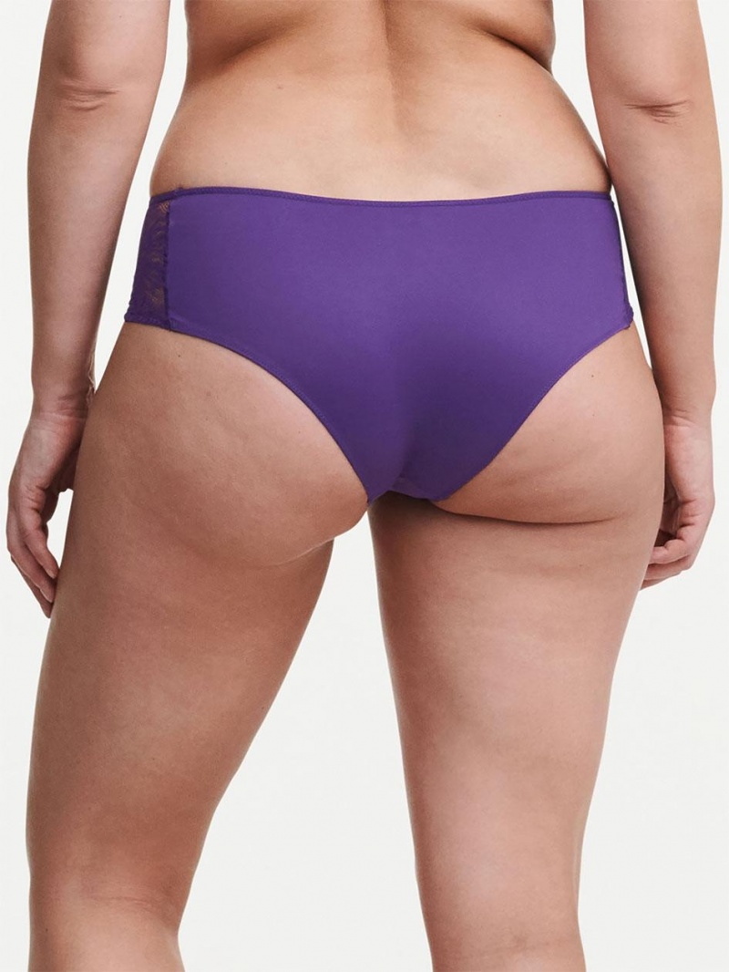 Chantelle Naya Lace Hipster Panties Parade Violet | USA 1900TVJ