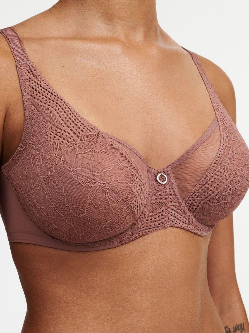 Chantelle Naya Lace Unlined Underwire Bras Henne | USA 1114NBA