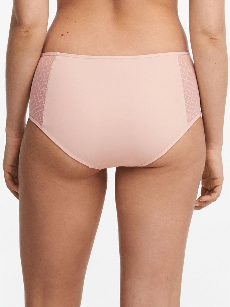 Chantelle Norah Chic High Waist Full Brief Panties Nude Rose | USA 1907SOB