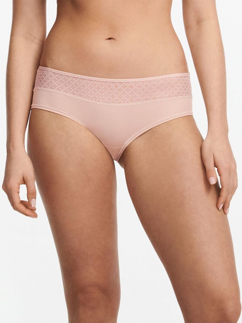 Chantelle Norah Chic Hipster Panties Nude Rose | USA 1884GLQ