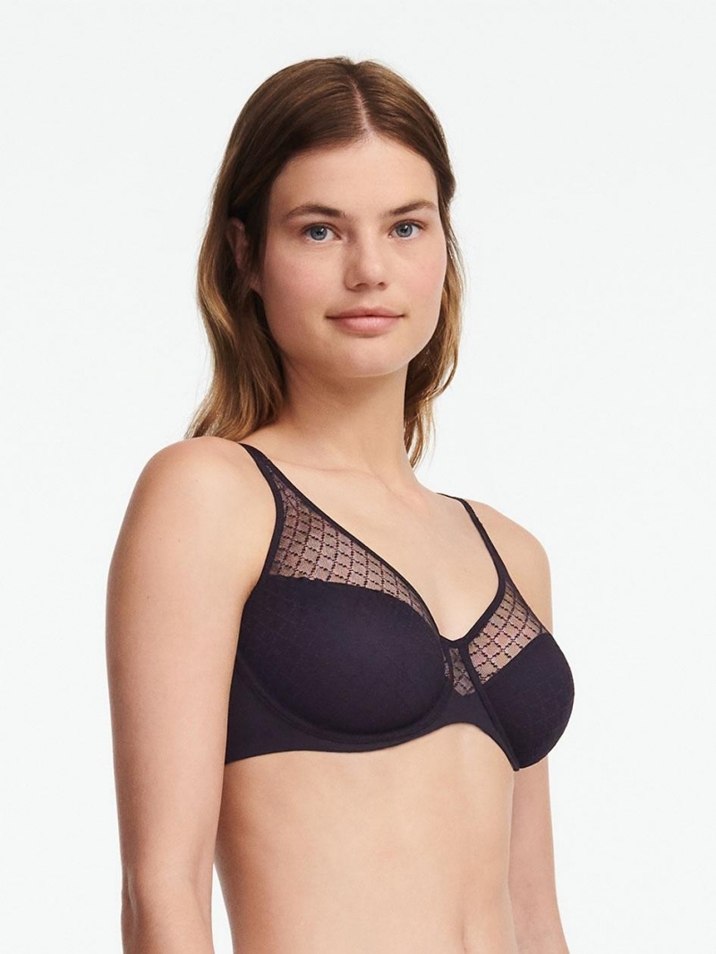 Chantelle Norah Chic Underwire Bras Black | USA 1462ORX