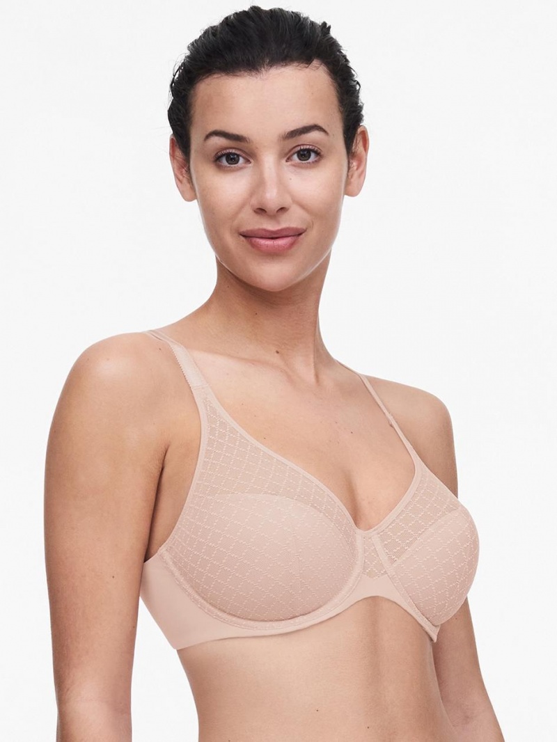 Chantelle Norah Chic Underwire Bras Nude Rose | USA 1477BCP