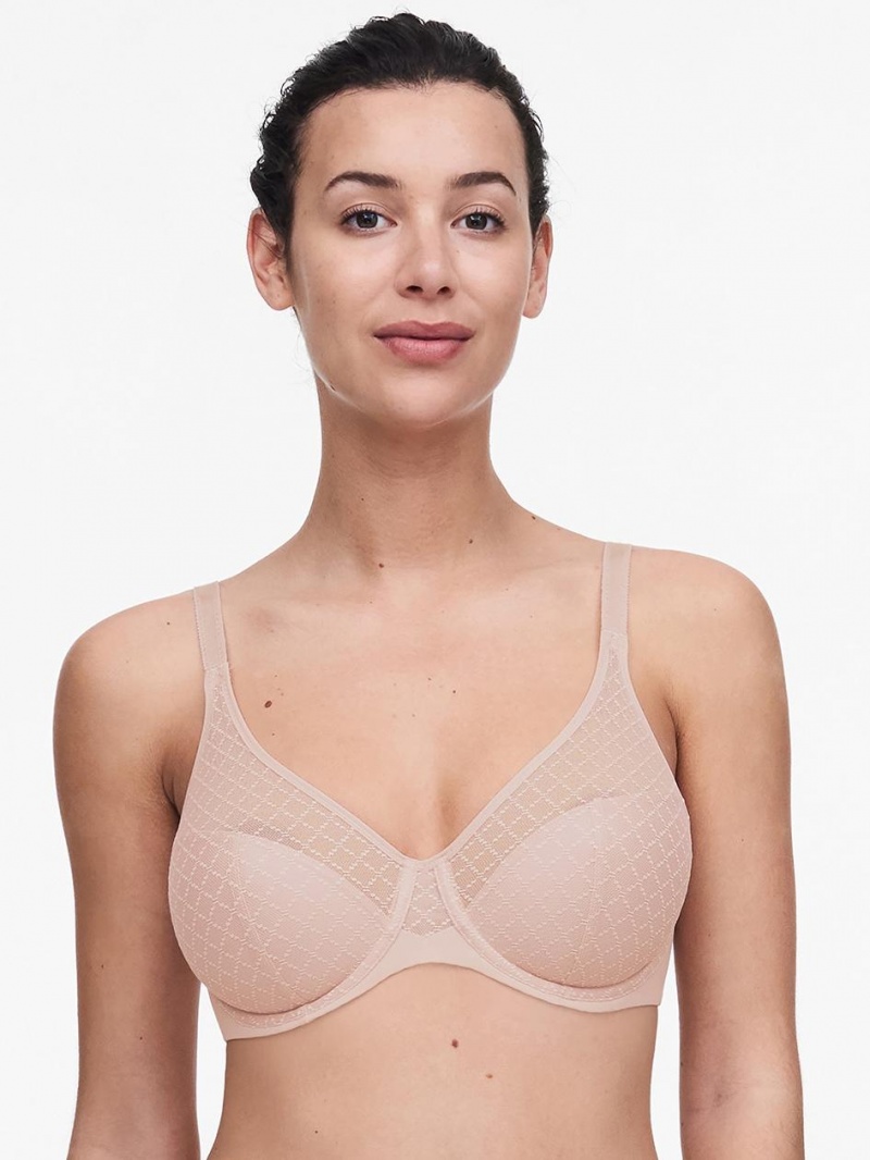 Chantelle Norah Chic Underwire Bras Nude Rose | USA 1477BCP