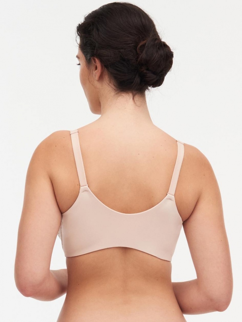 Chantelle Norah Comfort Front Closure Bras Nude Rose | USA 1496JJE