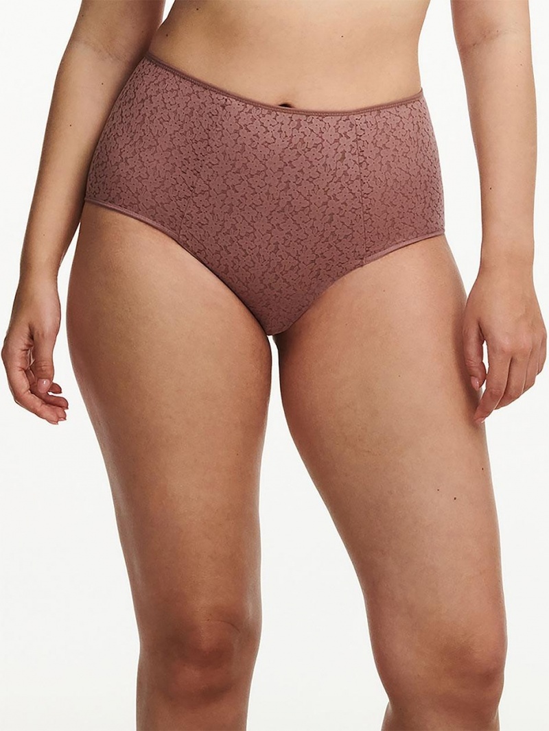 Chantelle Norah Comfort High Waist Brief Panties Henne | USA 2085ISZ