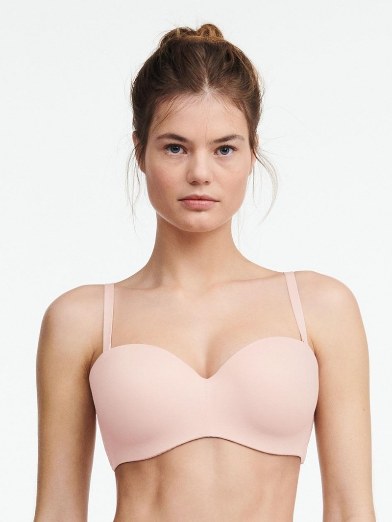 Chantelle Norah Comfort Strapless Convertible Bras Nude Rose | USA 1541PQC