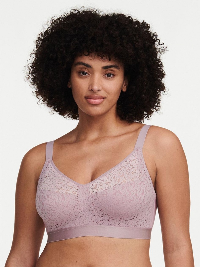 Chantelle Norah Comfort Supportive Wirefree Bras Pale Rose | USA 1308APV