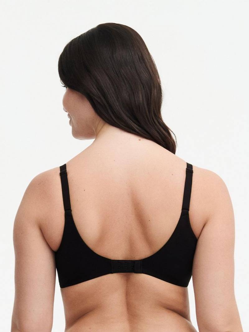 Chantelle Norah Comfort Underwire Bras Black | USA 1622DNN