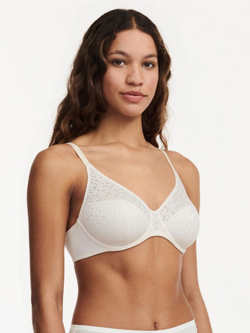 Chantelle Norah Comfort Underwire Bras Talc | USA 1548JJE