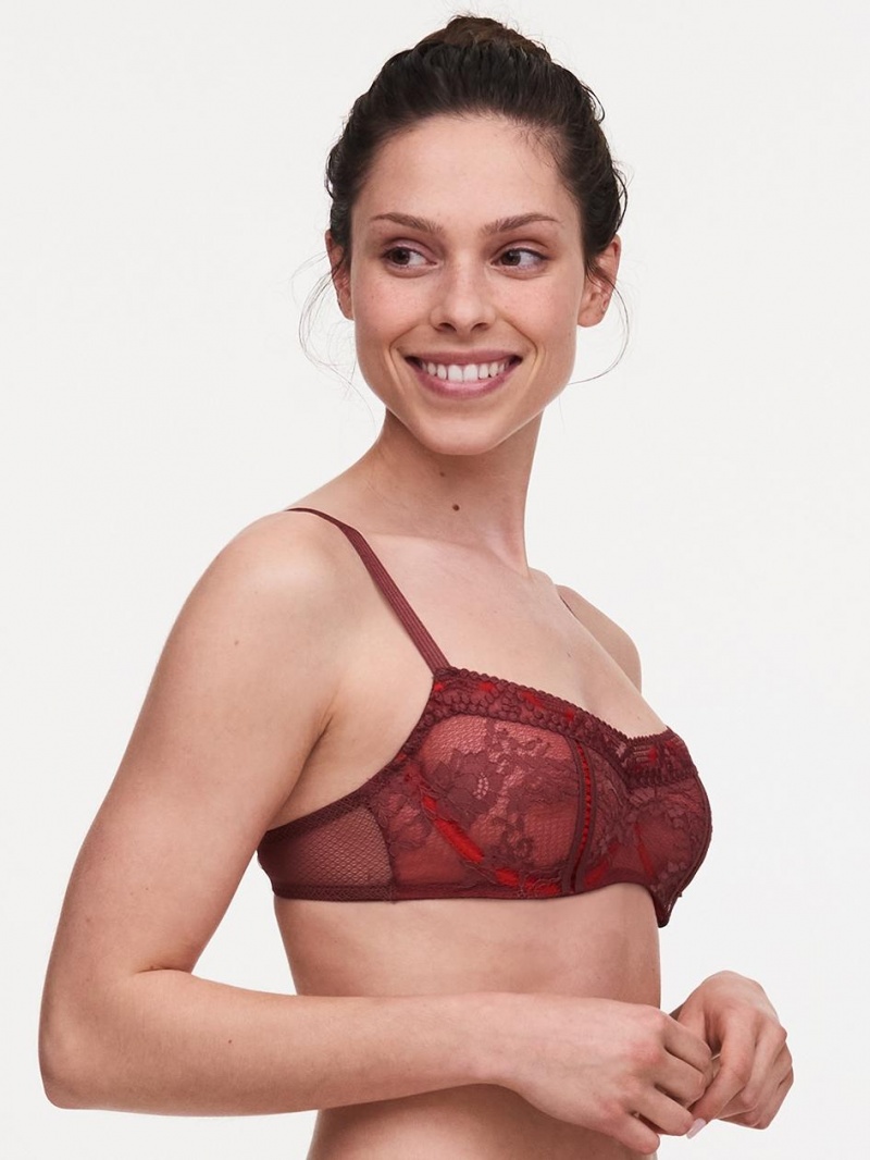 Chantelle Olivia Demi, Passionata designed by CL Bras Fig/Bright Poppy | USA 1003KIR