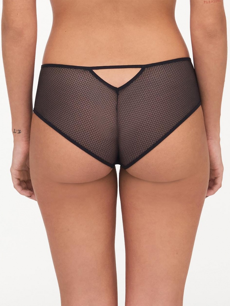 Chantelle Olivia Hipster, Passionata designed by CL Panties Black | USA 2476YUX