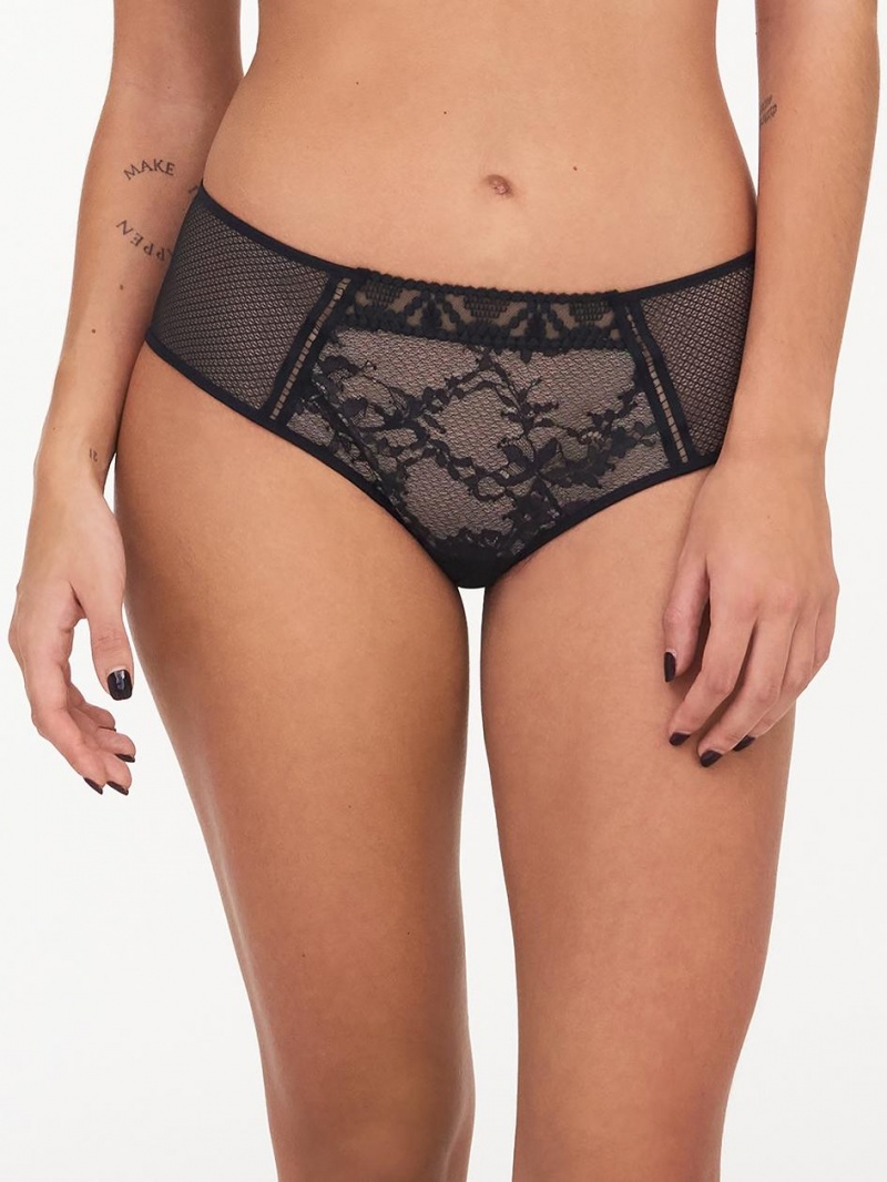 Chantelle Olivia Hipster, Passionata designed by CL Panties Black | USA 2476YUX