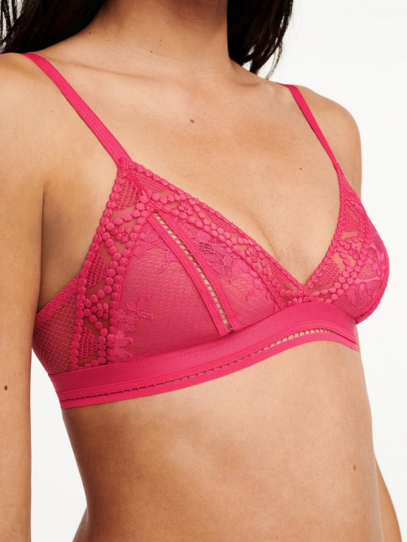 Chantelle Olivia Wireless, Passionata designed by CL Bras Lipstick | USA 2303KIR