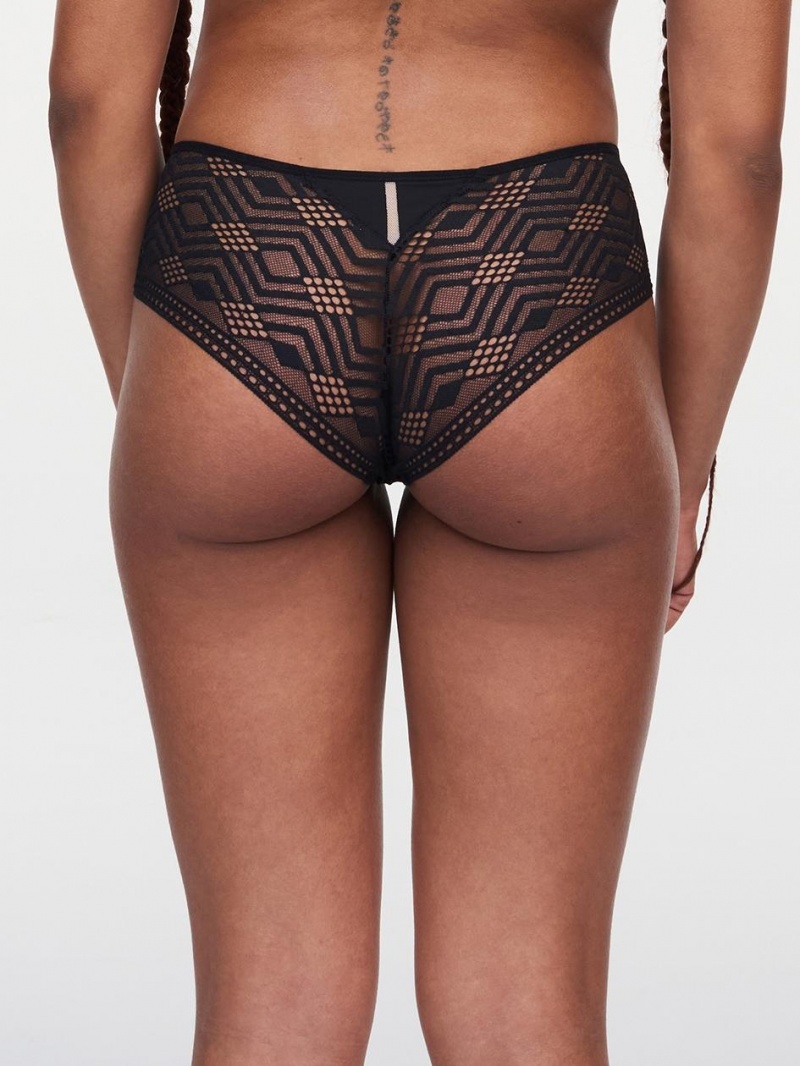 Chantelle Ondine Hipster, Passionata designed by CL Panties Black | USA 1674DNN